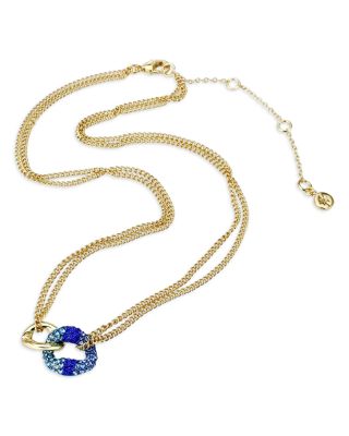 Hard & Soft Chain Link Necklace, 16"-19"- Exclusive