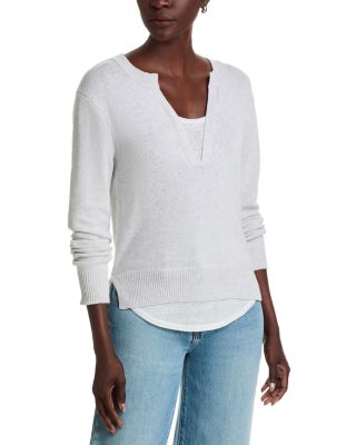 Elan - V-neck Layered Sweater