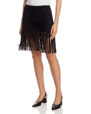 The Saddle Leather Skirt