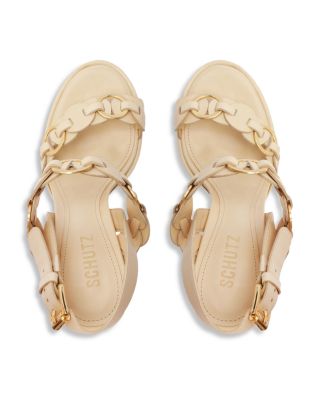 Women's Selina Platform Leather Platform Sandals