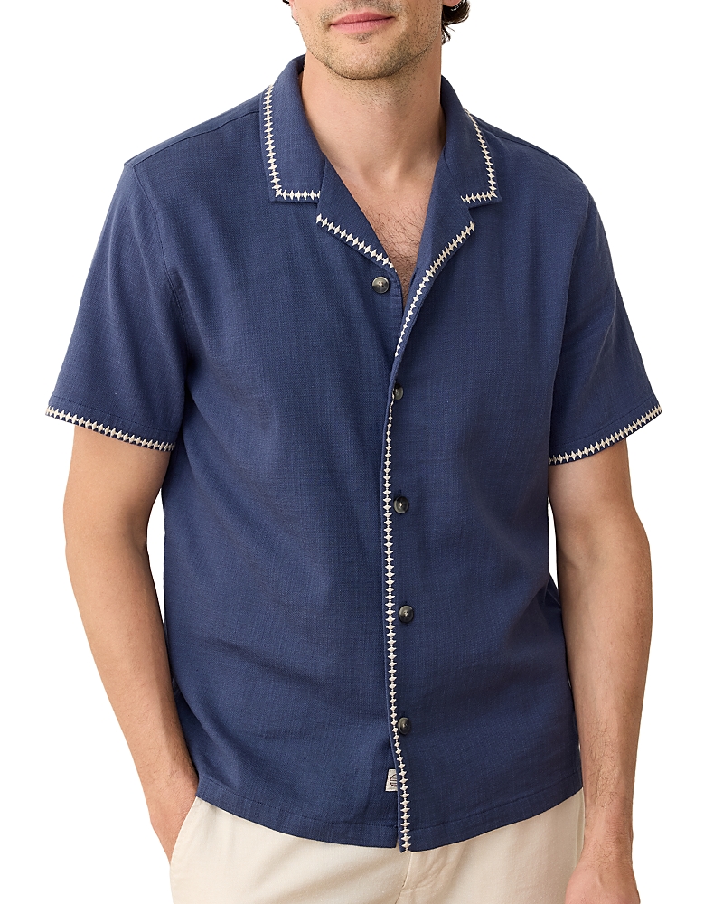 Marine Layer Embroidered Camp Shirt