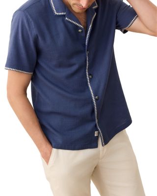 Embroidered Camp Shirt