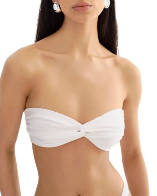 Anisa Twist Bandeau Bikini Top 