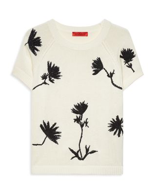 Embroidered Crewneck Sweater  