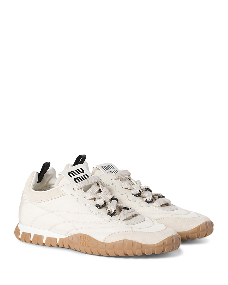 Miu Miu Women's Allacciate Sneakers