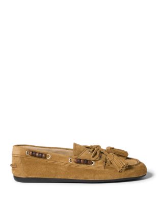 Women's Mocassini Suede Loafer Flats