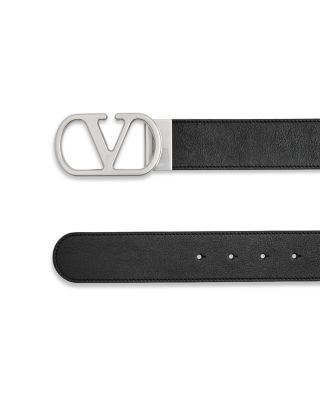 Men&#39;s VLogo Reversible Leather Belt