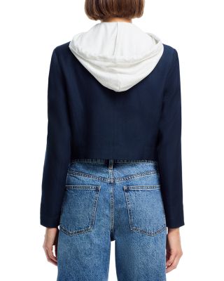 Drew Twofer Cropped Blazer