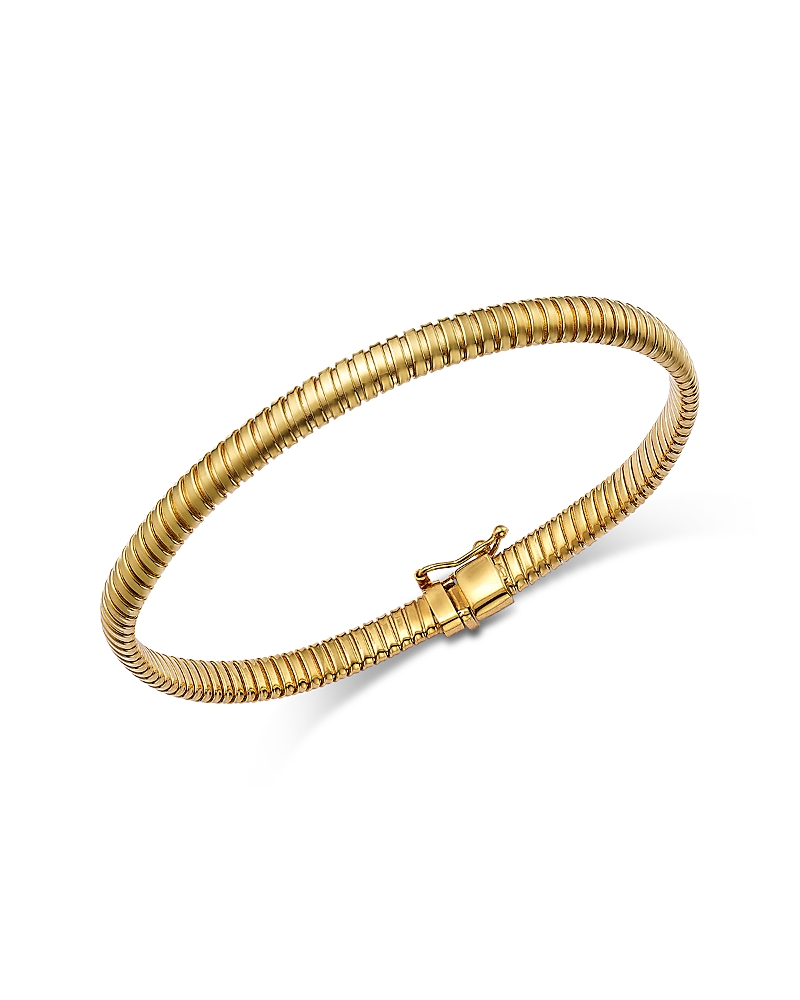 Bloomingdale's Fine Collection Fancy Tubogas Bracelet in 14K Yellow Gold
