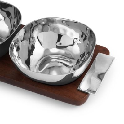 Reflective Triple Bowl