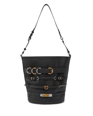 PINKO - Belted Bucket Bag