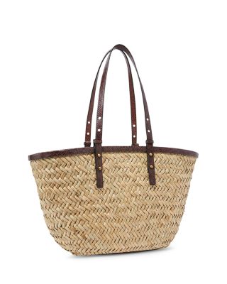 Love Summer Raffia Bucket Bag