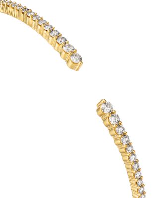 Diamond Open Bracelet in 14K Yellow Gold, 1.0 tcw