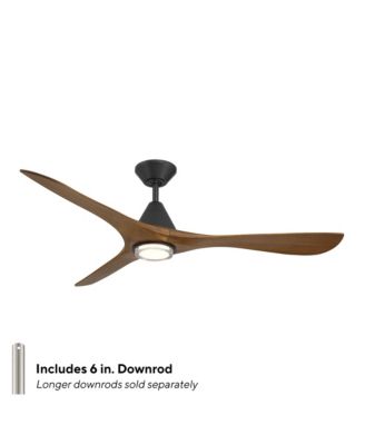  Fans Carve 60 in Selectable 2700-3000-4000-5000K LED Indoor or Outdoor Smart Home Ceiling Fan