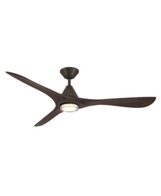  Fans Carve 60 in Selectable 2700-3000-4000-5000K LED Indoor or Outdoor Smart Home Ceiling Fan