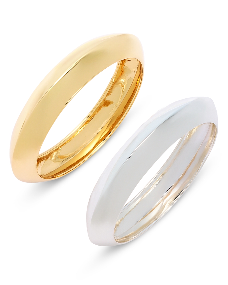 Aqua Bangle Bracelets, Set Of 2 - Exclusive In Multi