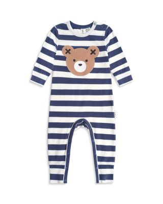 Boys' Striped Huxbear Romper - Baby