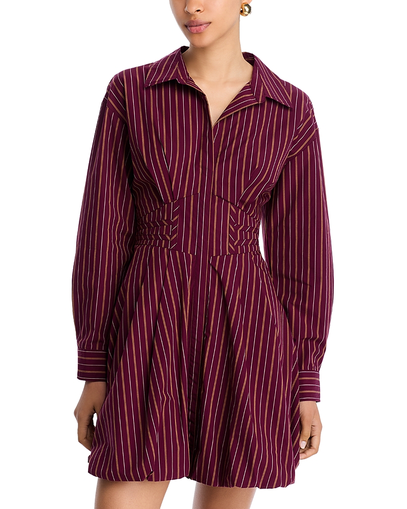 Steve Madden Arielle Dress In Burgundy