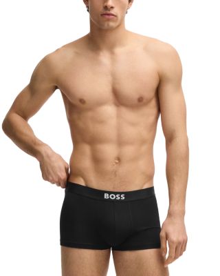 x David Beckham Boss One Trunks, Pack of 3
