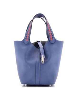 Pre-Owned HERMÈS - PM Picotin Lock Bag Tressage Epsom