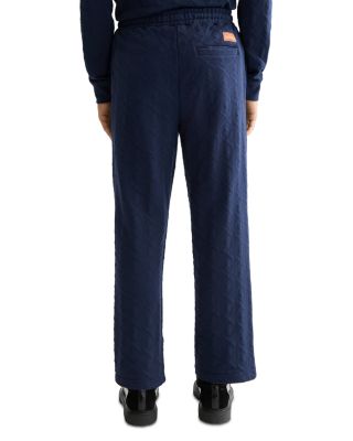 Relaxed Fit Jacquard Terry Sweatpants