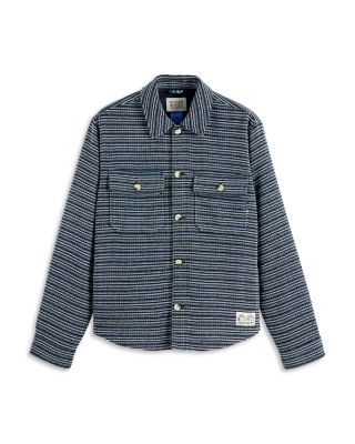 Structured Striped Overshirt