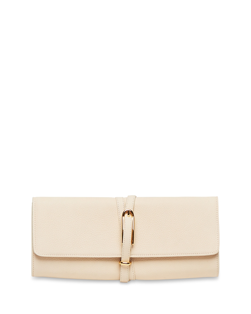 Liffner Belted Clutch In White