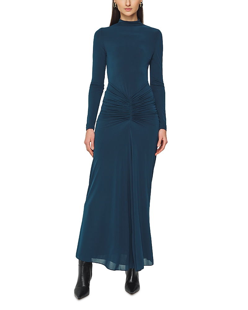 Ronny Kobo Scorpio Dress In Blue