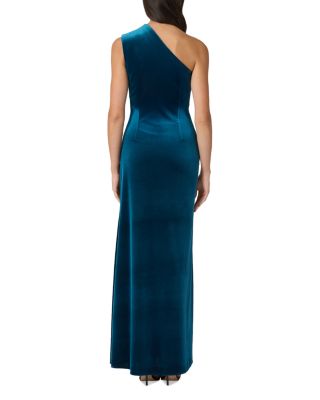 Velvet Amaryllis Dress