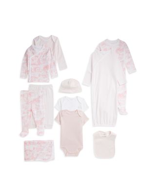 Unisex Toile Cotton 12 Piece Gift Set - Baby