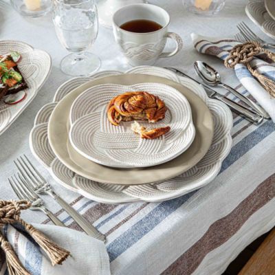Danish Stripe Tablecloth, 60" x 120"