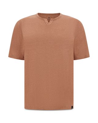 Stretch Split Collar Tee