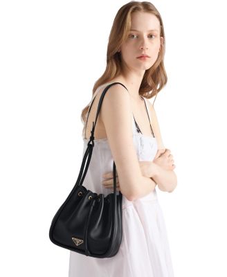 ショルダーバッグ・ポシェット Prada Borsa A Secchiello Prada Darling Mini Prada Prada Darling Leather Mini Bucket Bag | Saks Fifth Avenue