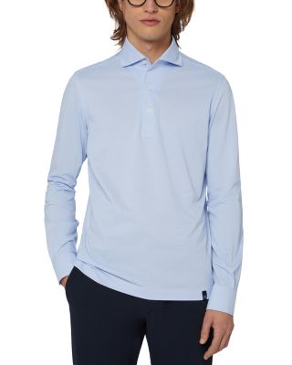 Japanese Jersey Long Sleeve Polo Shirt