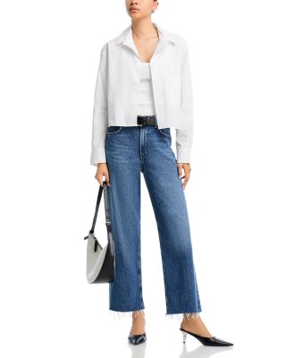 Ren High Rise Wide Leg Jeans in Chord