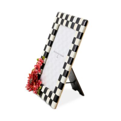 Courtly Check Floral Frame, 5" x 7"