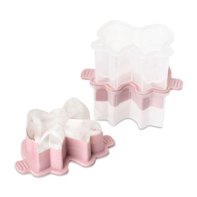 Fancy Bow Craft Ice Mold, Set of 2