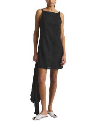 Saige Garden Tile Eyelet Mini Dress