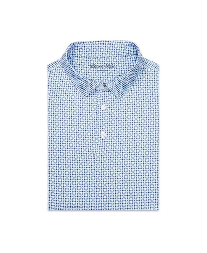 Versa Short Sleeve Polo White Multi Floral