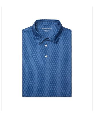 Versa Short Sleeve Polo Set Sail Honeycomb