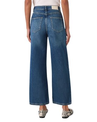Ankle Straight Leg Jeans in Denim