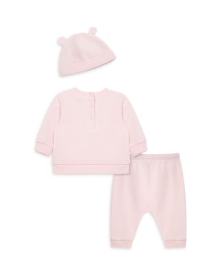 Unisex Three Piece Quilted Bear Set - Baby