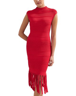 Tazmin Tassel Knit Dress