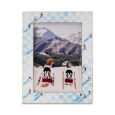 Gray Malin Ski Holiday Silver Plated Frame, 5" x 7" - Exclusive