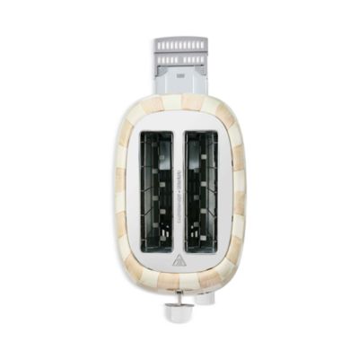 Mocha Check 2 Slice Toaster 