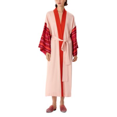 Flared Sleeve Kimono Robe