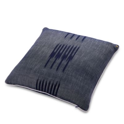 Peshtemal Cotton Ikat Decorative Pillow, 20" x 20"