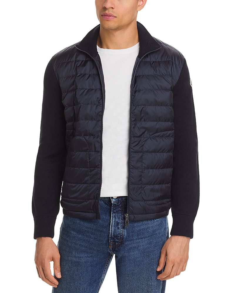 Moncler Padded Zip Up Cardigan