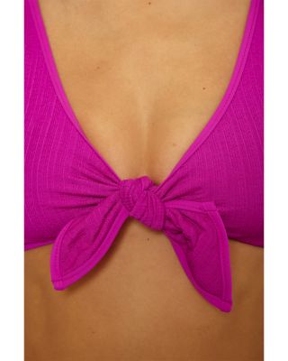 Crinkle Crush Tatum Bralette Bikini Top &amp; Crinkle Crush Adela Hipster Bikini Bottom