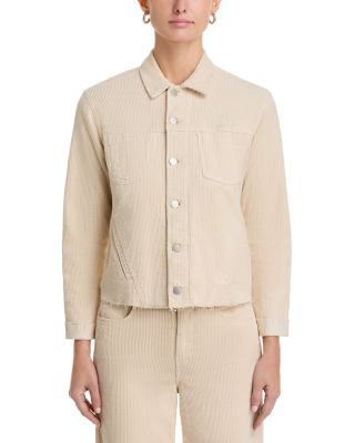 Janelle Corduroy Jacket & Scottie High Rise Jeans 